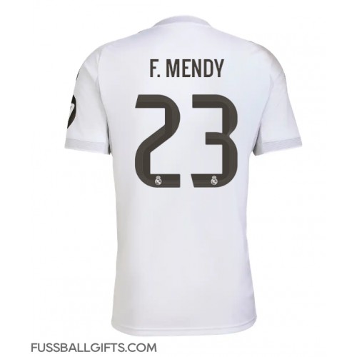 Real Madrid Ferland Mendy #23 Fußballbekleidung Heimtrikot 2025-26 Kurzarm